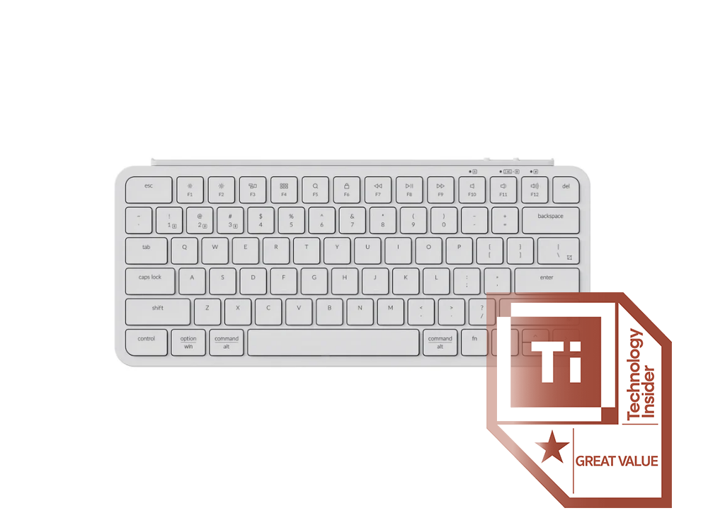 Keychron B1 Pro Ultra-Slim toetsenbord wit