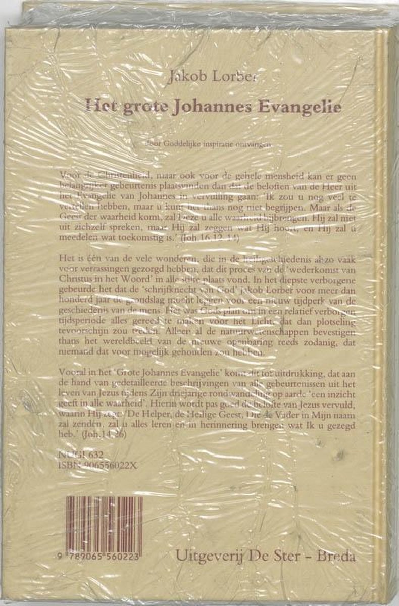 Grote johannes evangelie