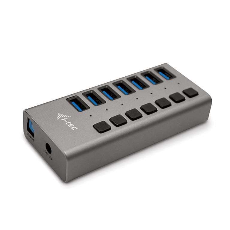 I-TEC i-tec 7 poorts USB hub + 36w adapter