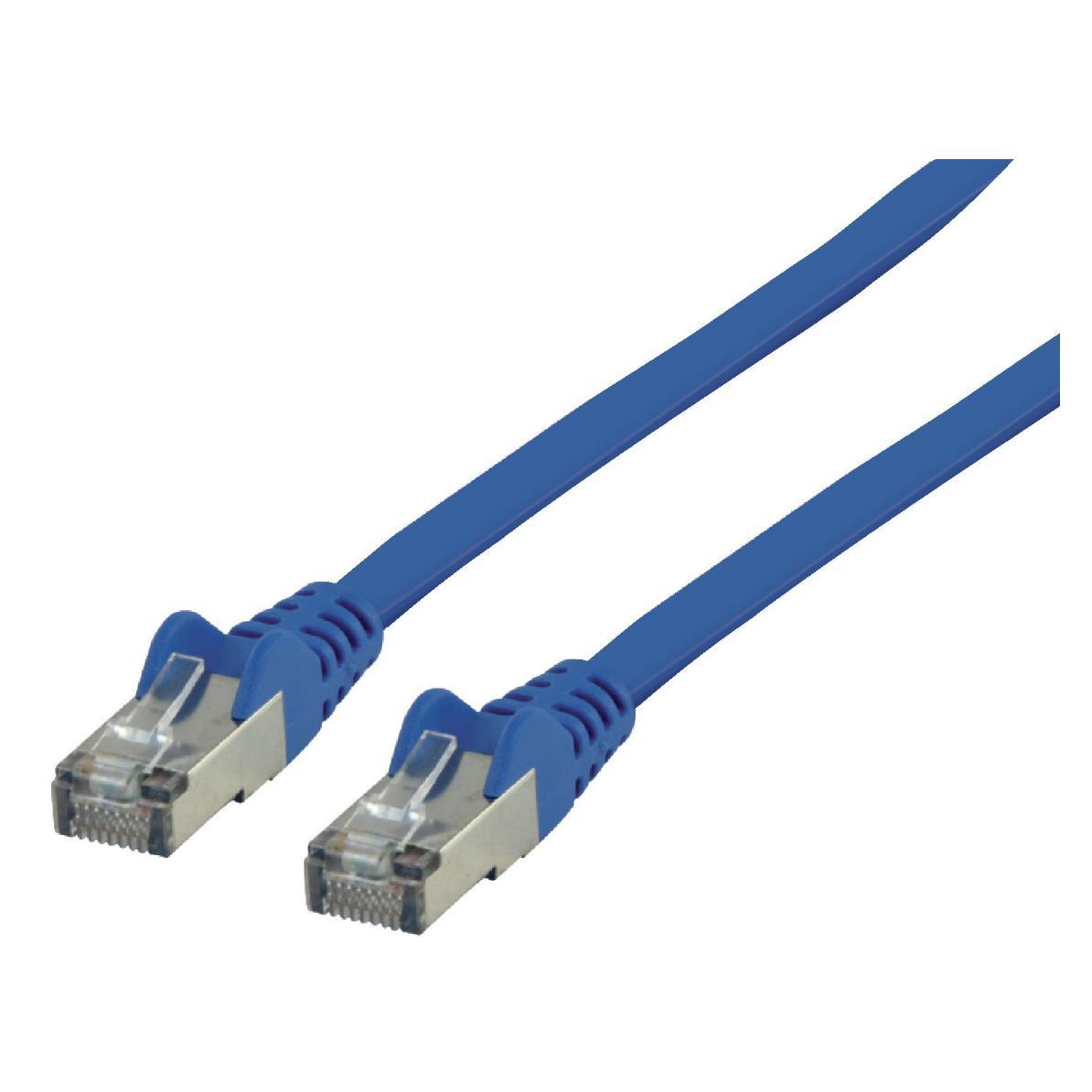 Valueline Valueline FTP CAT6 blauw plat 3m