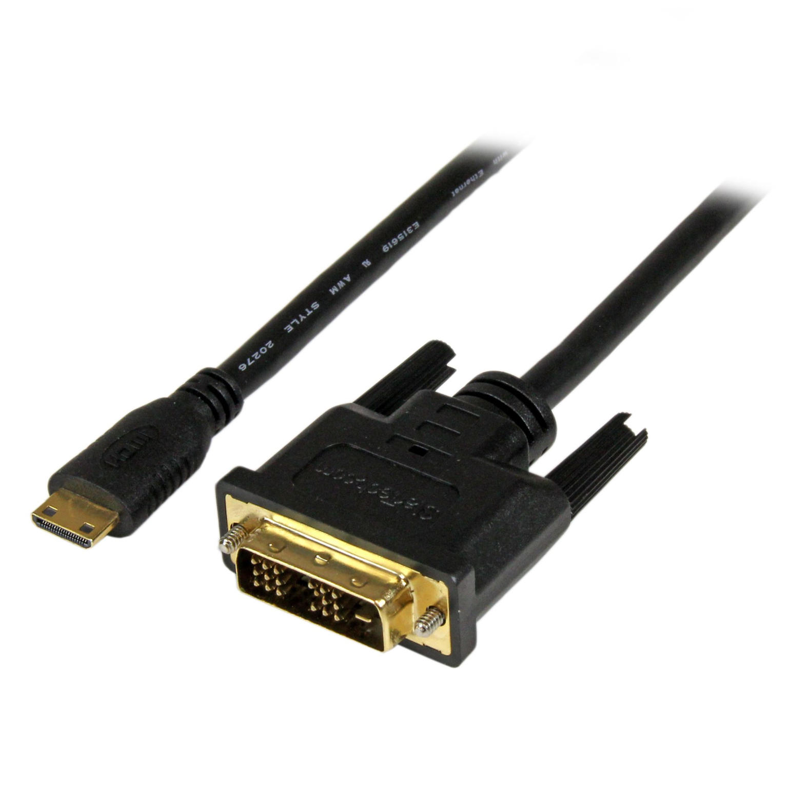 Startech StarTech Mini HDMI naar DVI M/M 2m zwart