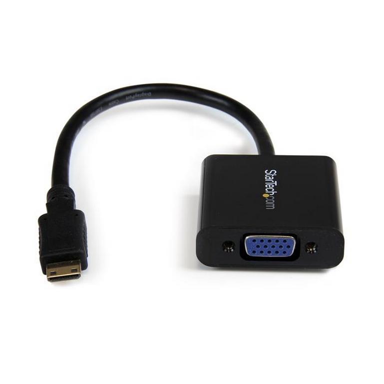 Startech StarTech Mini HDMI naar VGA M/F zwart