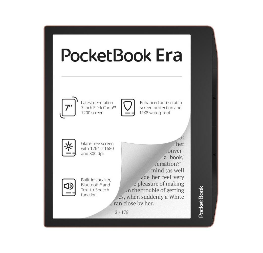 PocketBook PocketBook Era 16GB e-Reader zilver - Silver