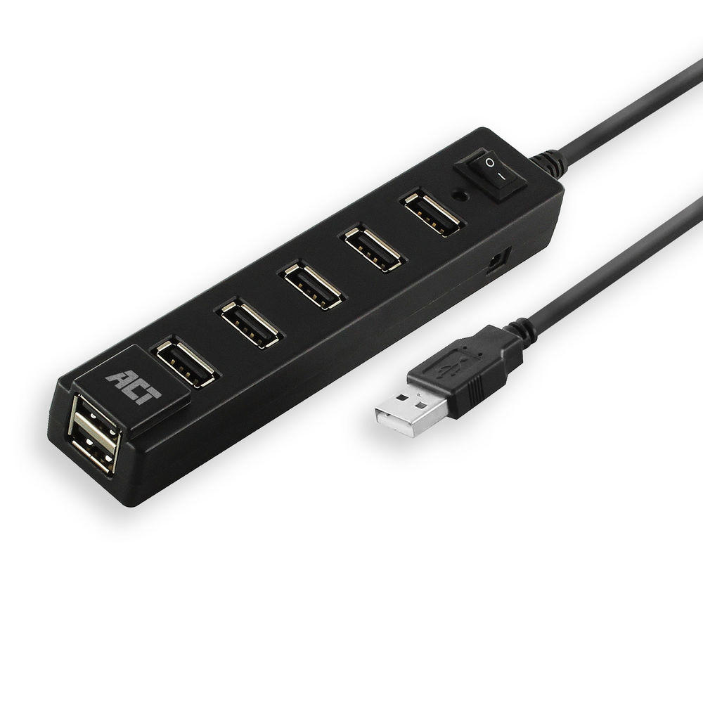ACT ACT 7-poorts USB 2.0 hub