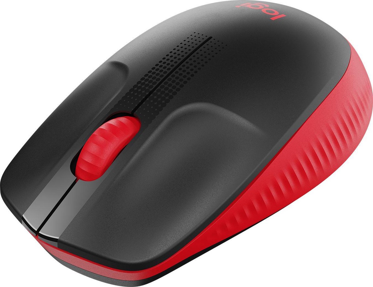 Logitech M190 Draadloze Muis - Rood