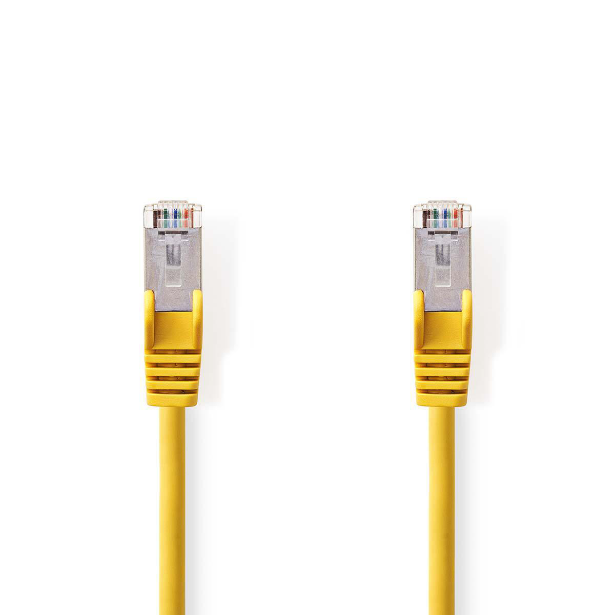 Nedis CAT5e SF/UTP kabel geel 15m