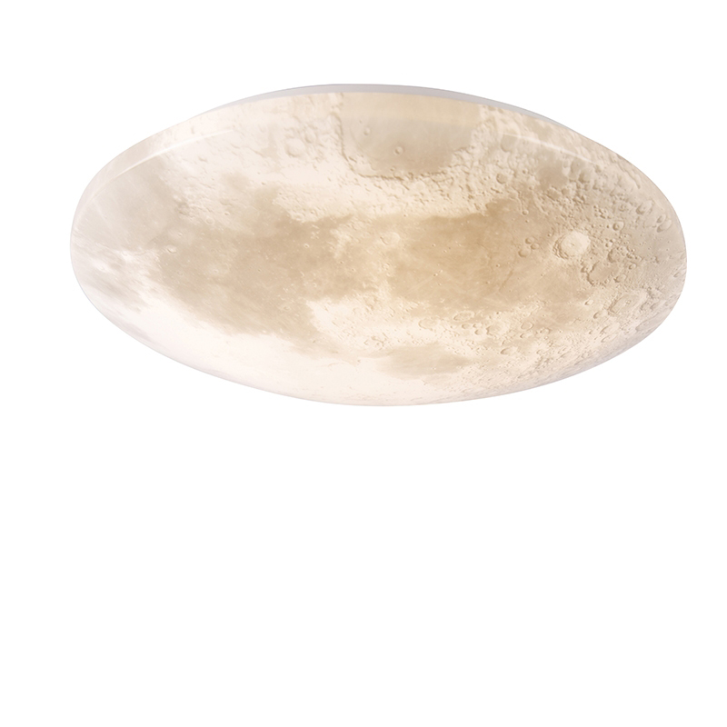 Shada Plafondlamp wit incl. LED en dimmer met afstandsbediening - Mane