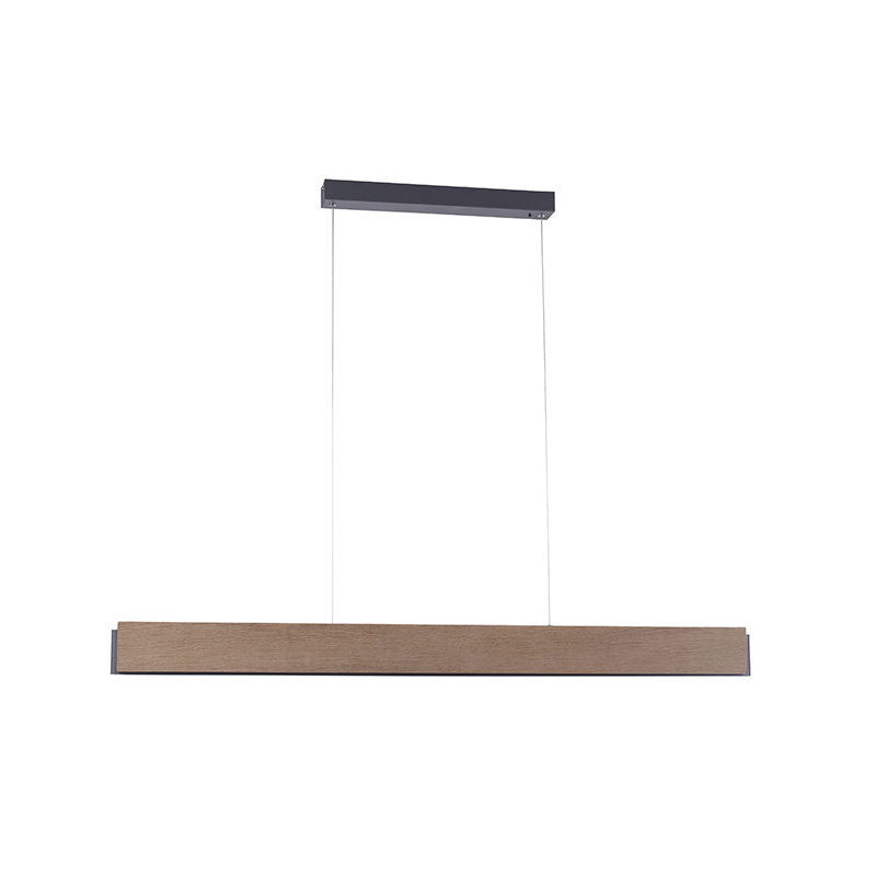 Paul Neuhaus Hanglamp 121 cm incl. LED met afstandsbediening - Ajdin - Bruin