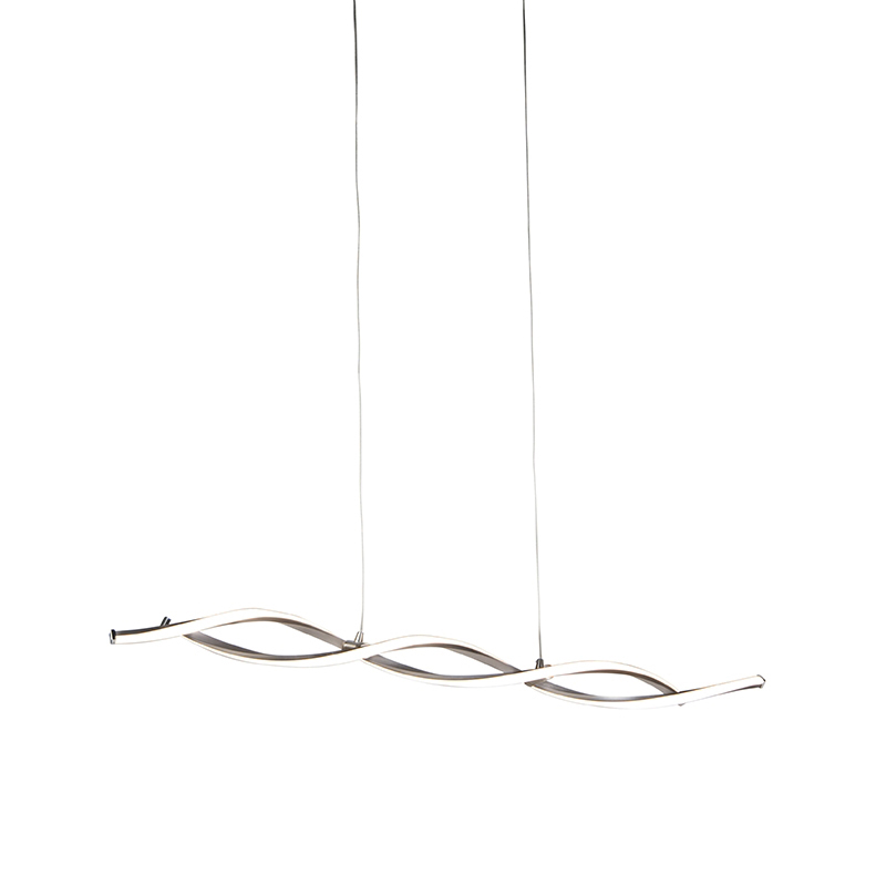 Paul Neuhaus Moderne hanglamp staal incl. LED en dimmer - Paulina