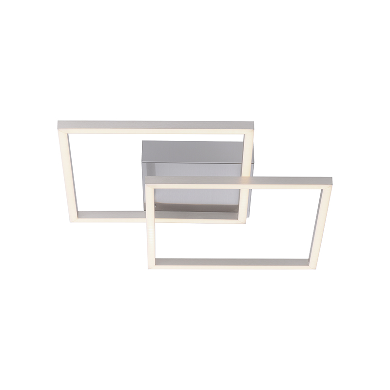 Paul Neuhaus Plafondlamp staal incl. LED 2-lichts - Amanda