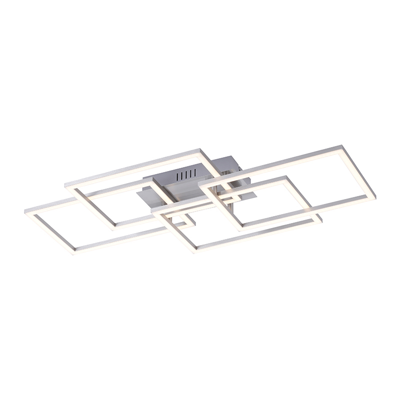 Paul Neuhaus Plafondlamp staal incl. LED en dimbaar 4-lichts - Amanda