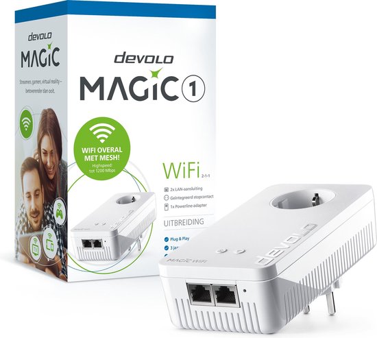 Devolo Magic 1 WiFi - Single - Wit
