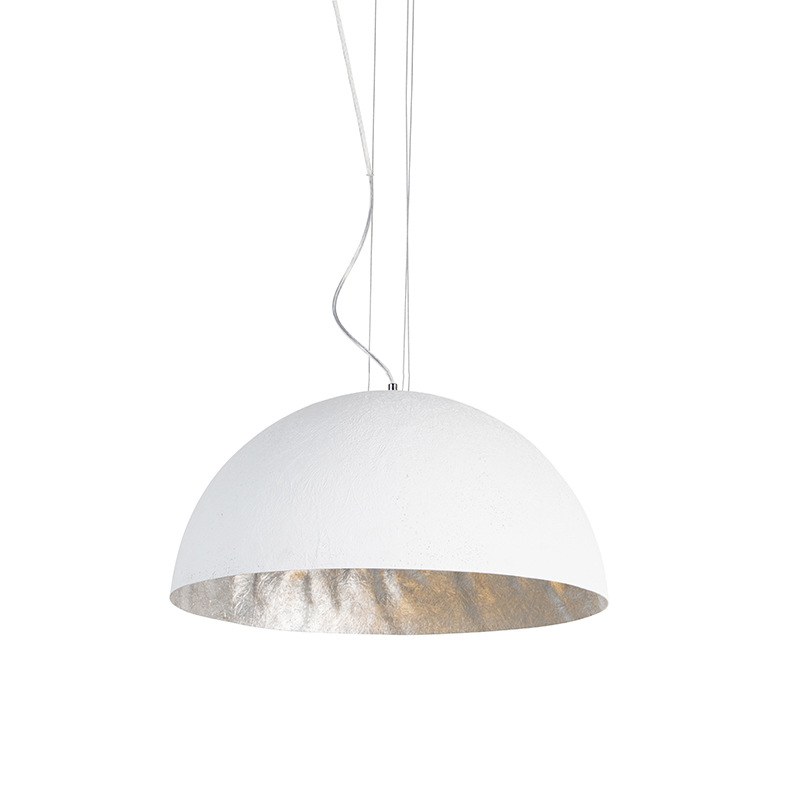 QAZQA Moderne hanglamp wit 50 cm - Magna