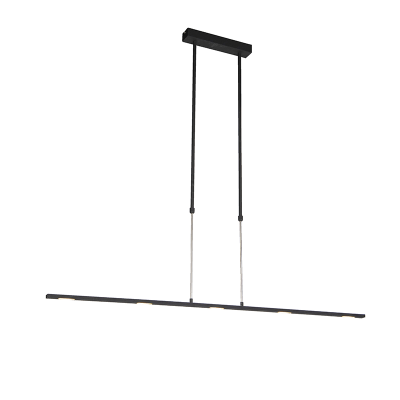 QAZQA Moderne hanglamp LED - Bold - Zwart