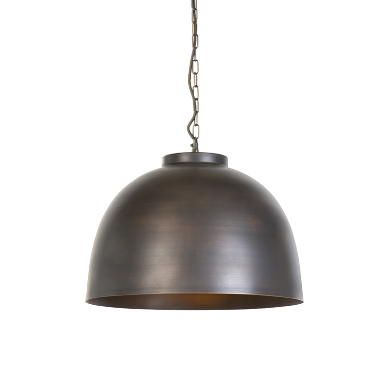 QAZQA Industriële hanglamp 45,5 cm - Hoodi - Bruin