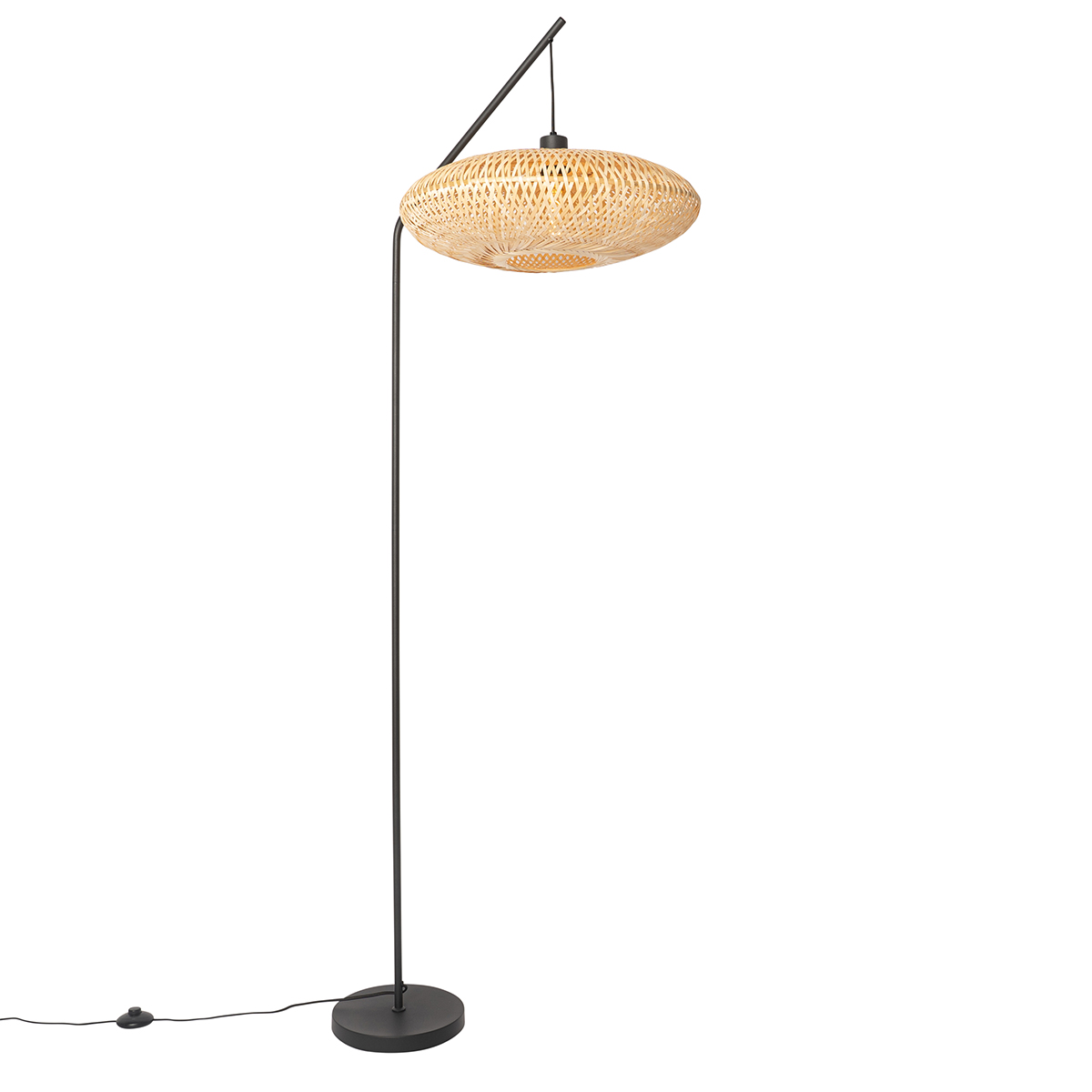 QAZQA Oosterse vloerlamp bamboe - Ostrava