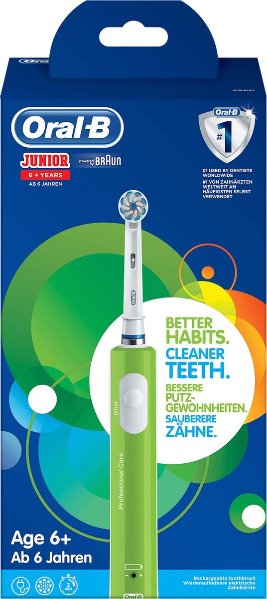 Oral B Junior 6+ Tandenborstel - Groen