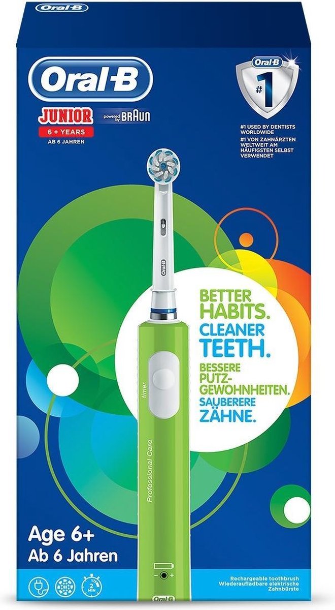 Oral B Junior 6+ Tandenborstel - Groen