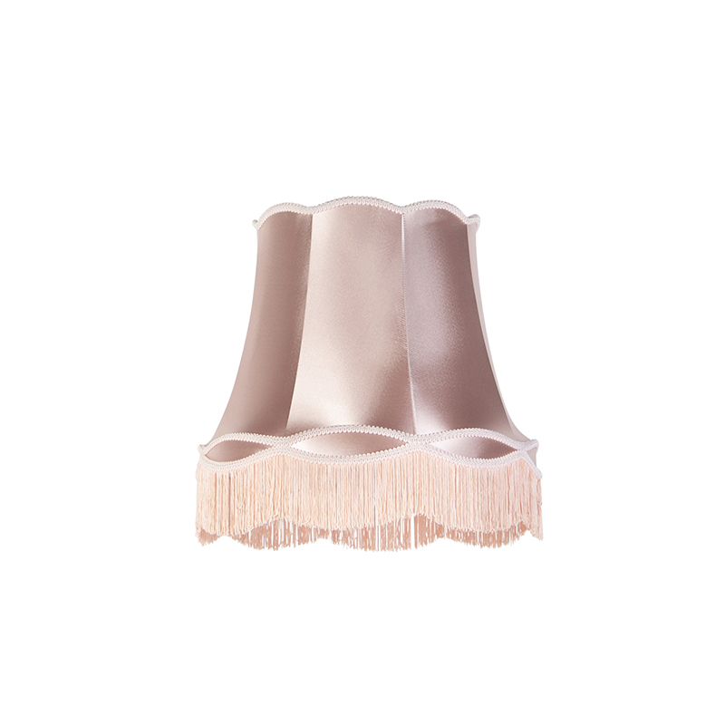 QAZQA Zijden lampenkap 45 cm - Granny - Roze