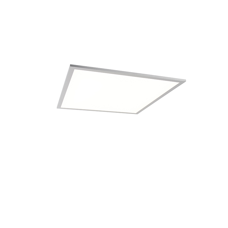 QAZQA Moderne plafondlamp wit 62 cm incl. LED - Liv