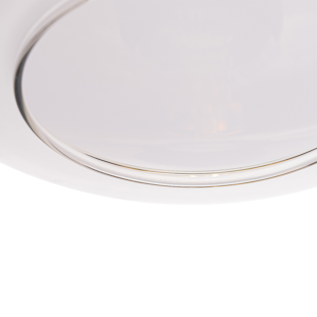 QAZQA Design hanglamp zwart met goud en smoke glas 4-lichts - Kyan - Grijs