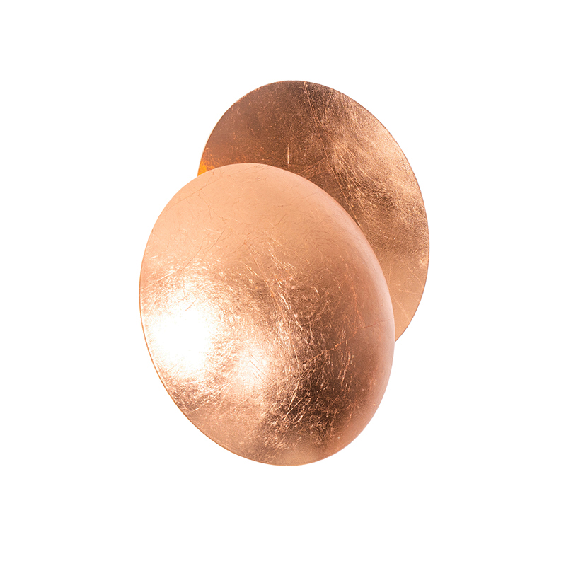 QAZQA Moderne wandlamp koper - Sunrise