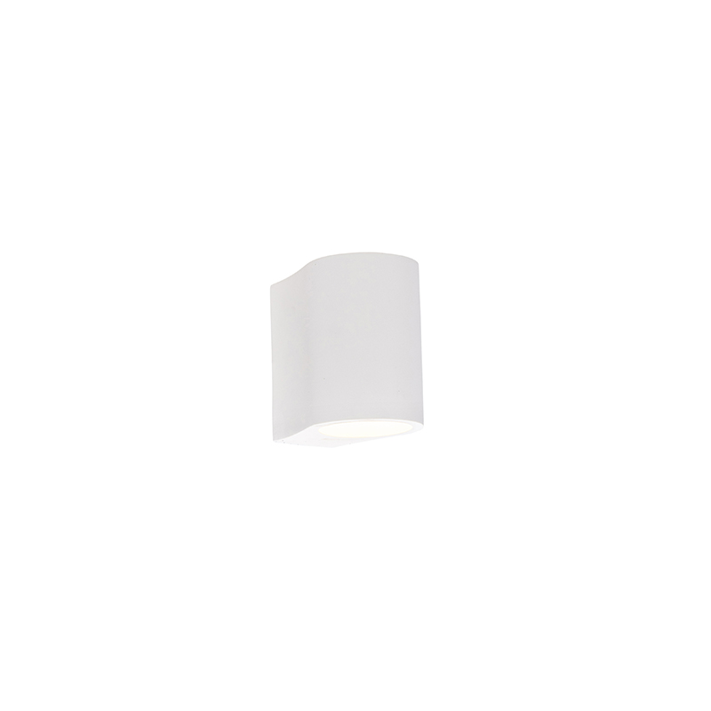 QAZQA Moderne wandlamp wit - Tubo