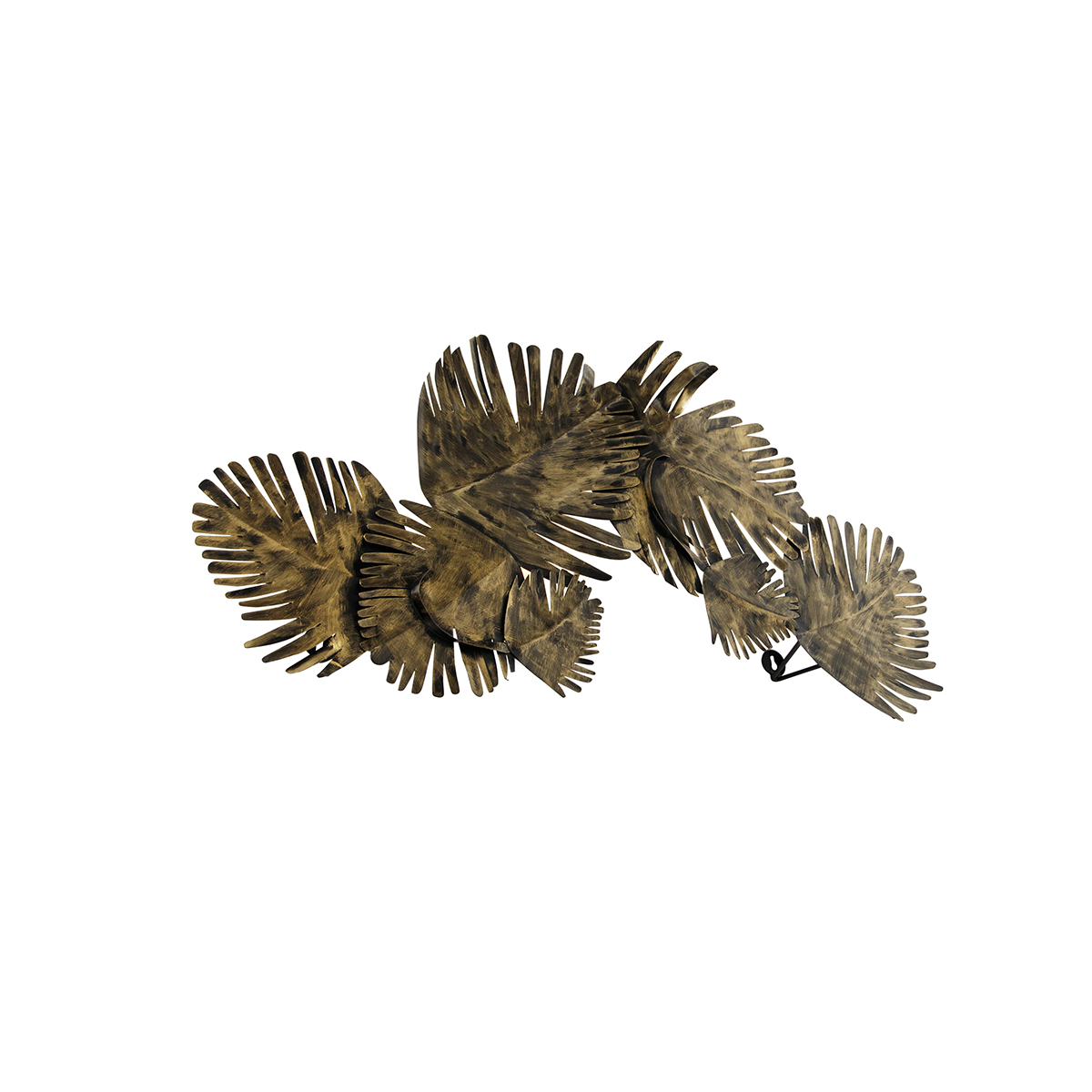 QAZQA Art Deco wandlamp antiek 76 cm - Lauf - Goud