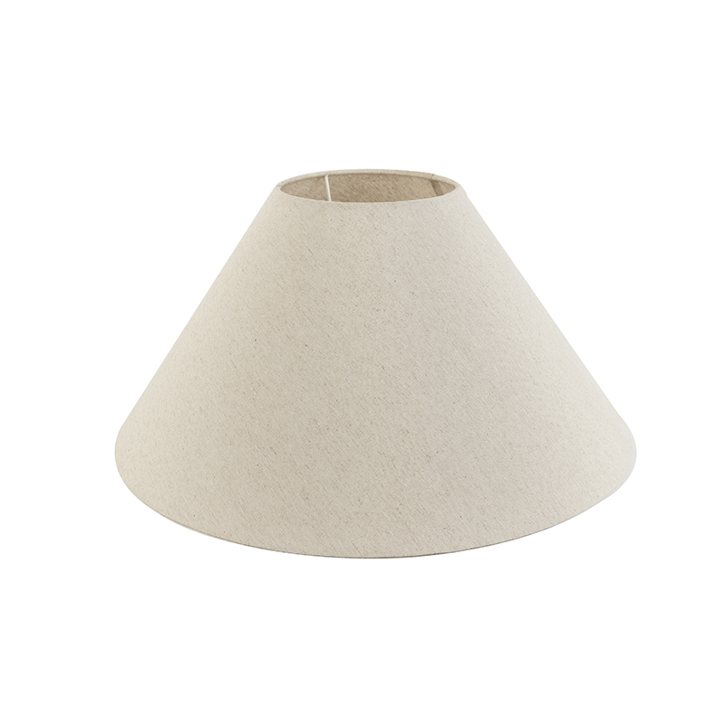 QAZQA Lampenkap 50/17,5/25 - Beige