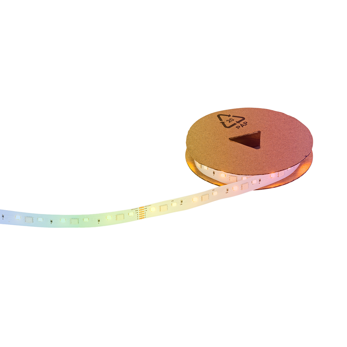QAZQA Smart LED strip RGBW 3 meter 12W