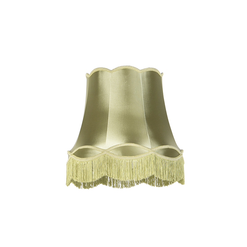 QAZQA Zijden lampenkap 45 cm - Granny - Groen