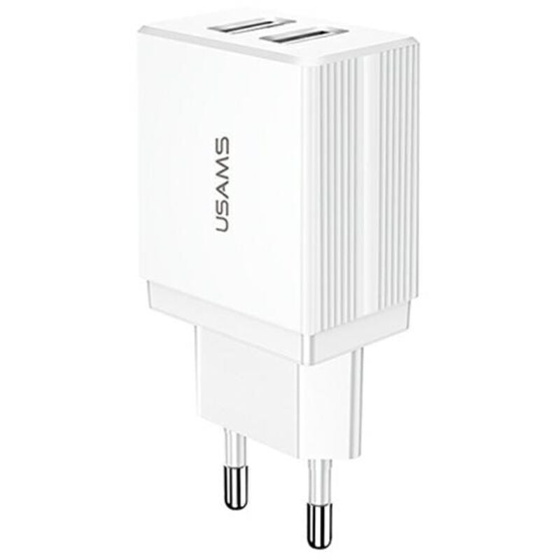 USAMS 2.1A Power Adapter - 2x USB-A