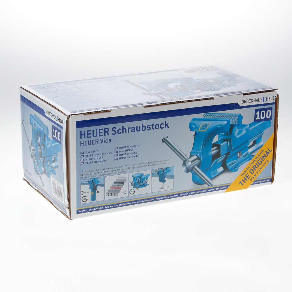 Heuer Heuer Bankschroef vastte bekken 100mm