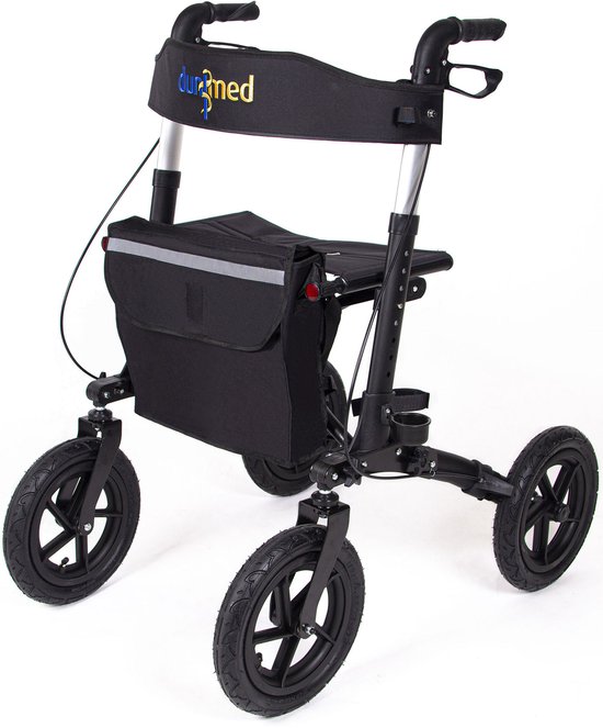 Dunimed Outdoor rollator met grote luchtbanden