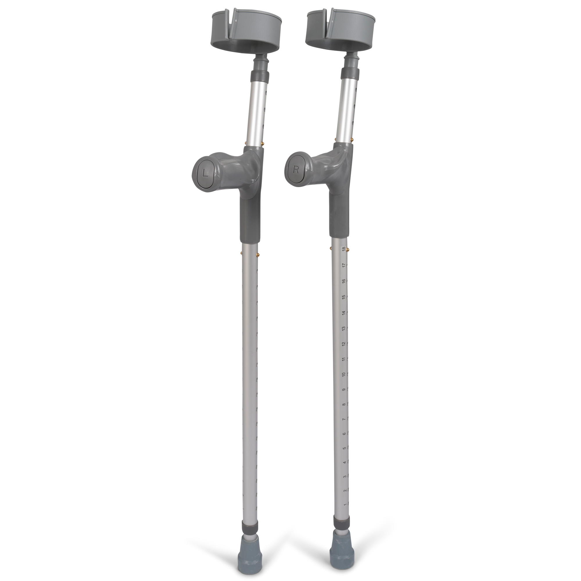 Dunimed comfort set elleboogkrukken / loopkrukken (Per paar)