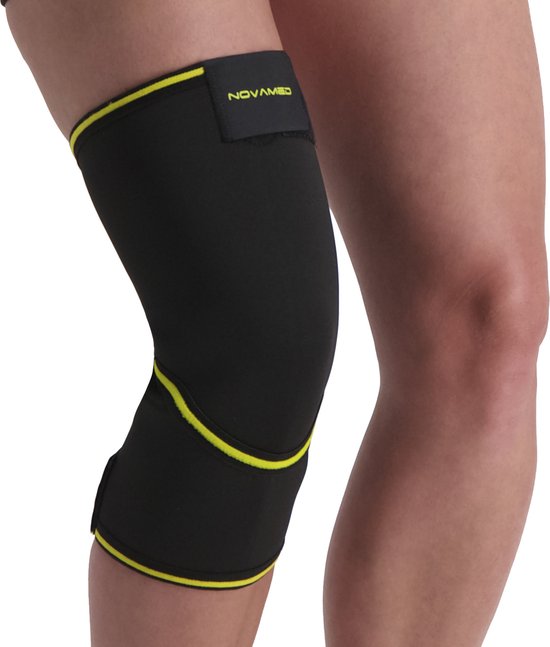 Novamed Kniebrace met gesloten patella - Zwart