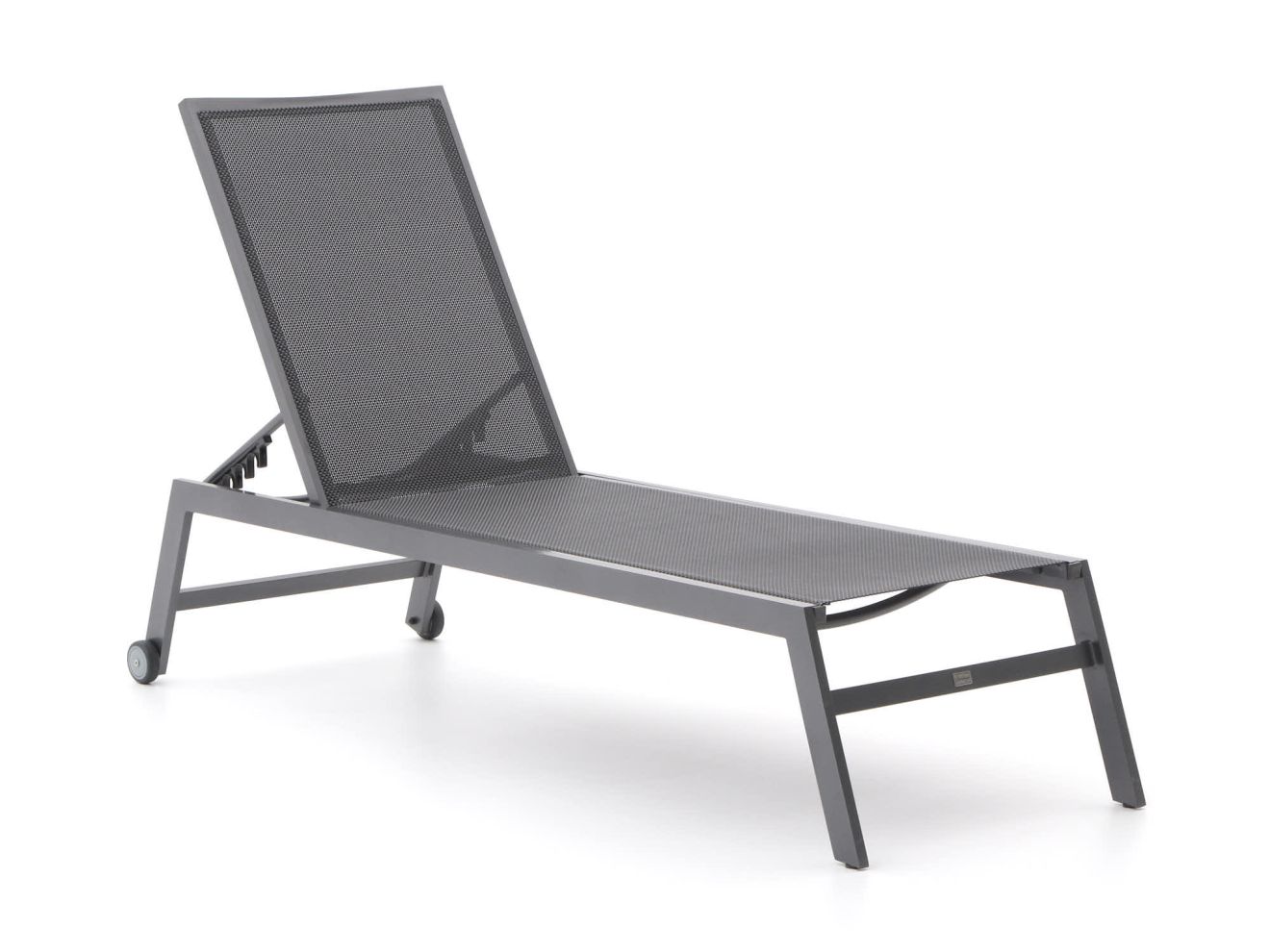 Bellagio Rossano ligbed met wiel - Laagste prijsgarantie! - Grijs