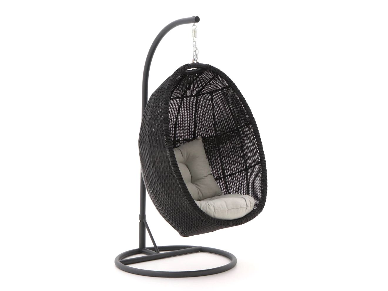 Manifesto Lucana hangstoel met standaard - Laagste prijsgarantie! - Zwart