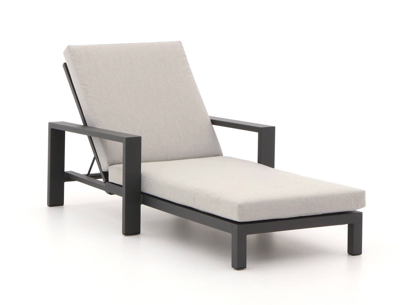 Bellagio Vezzano ligbed met wiel - Laagste prijsgarantie! - Grijs