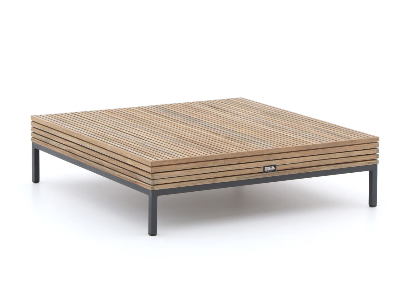 ROUGH-D lounge tuintafel 110x110cm - Laagste prijsgarantie! - Bruin