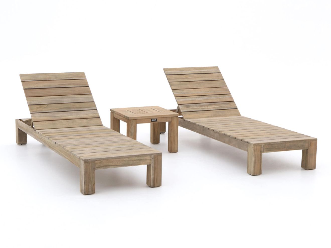 ROUGH-X ligbed set 3-delig - Laagste prijsgarantie! - Bruin