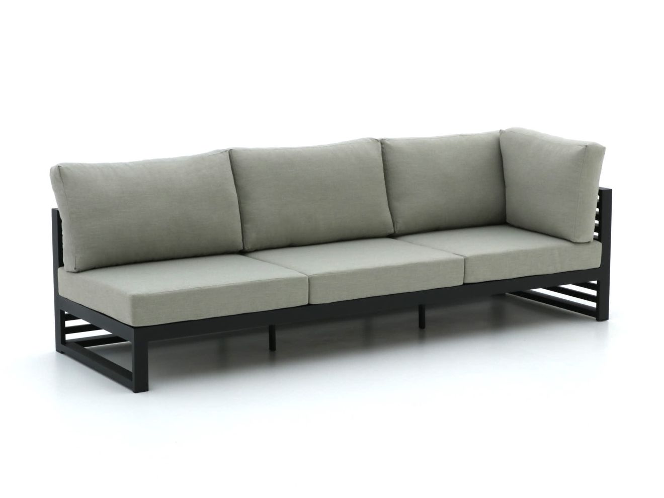 Bellagio Cadora lounge tuinbank 3-zits linkerarm 246cm - Laagste prijsgarantie! - Grijs