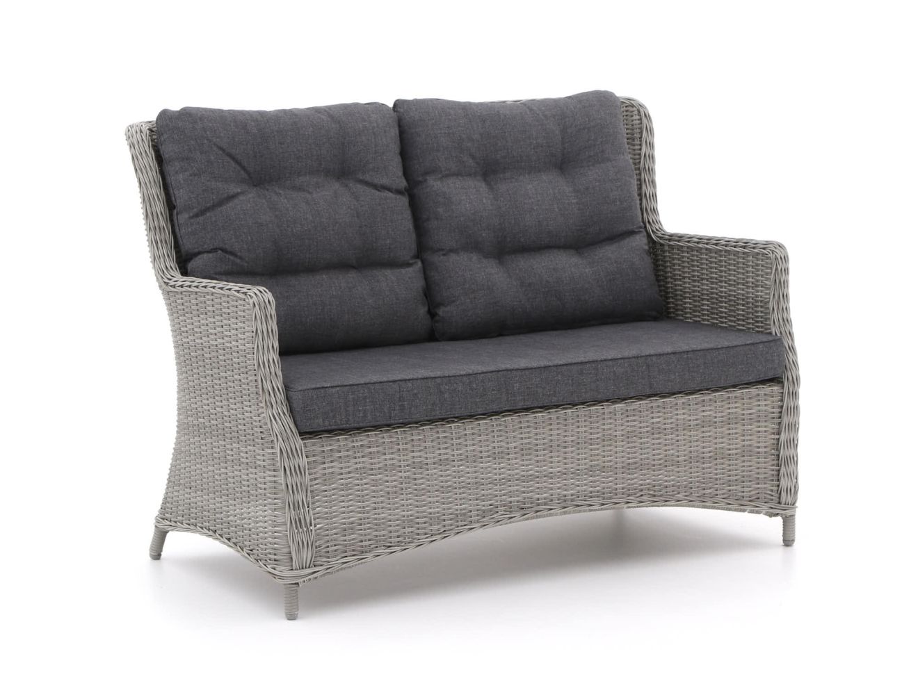 Intenso Milano lounge tuinbank 2-zits 133cm - Laagste prijsgarantie! - Grijs