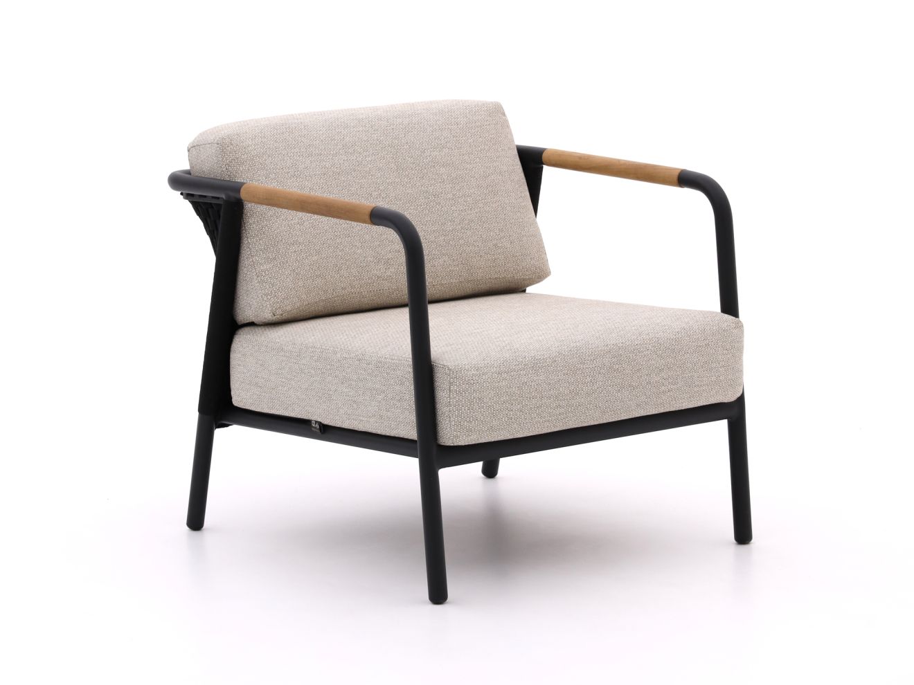 Applebee Apple Bee Elle lounge tuinstoel - Laagste prijsgarantie! - Zwart