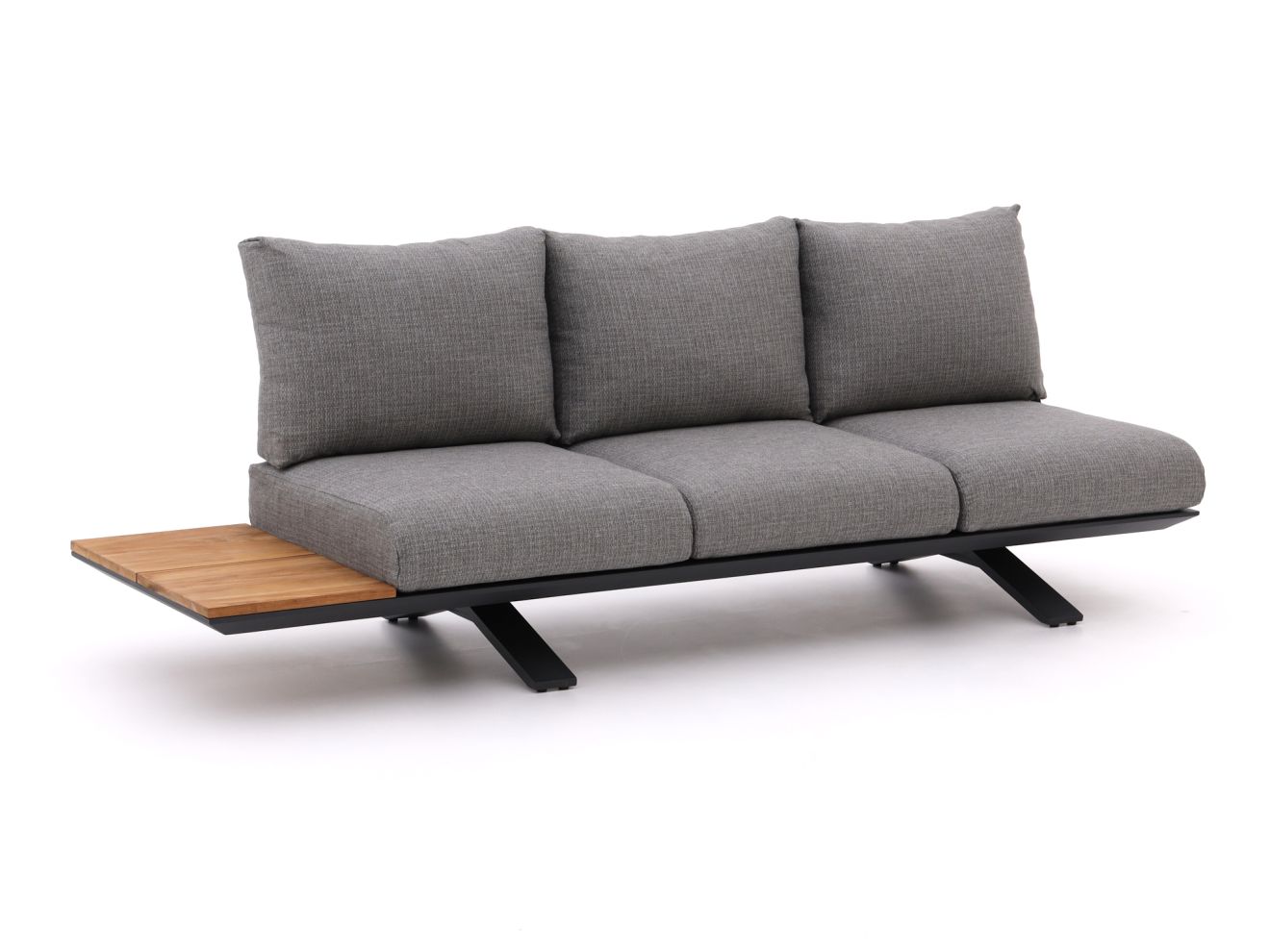 SUNS SUNS Stockholm lounge tuinbank 3-zits links/rechts 255cm - Laagste prijsgarantie! - Grijs