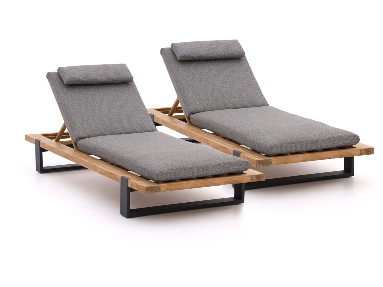 SUNS SUNS Nardo ligbed set 2-delig - Laagste prijsgarantie! - Bruin