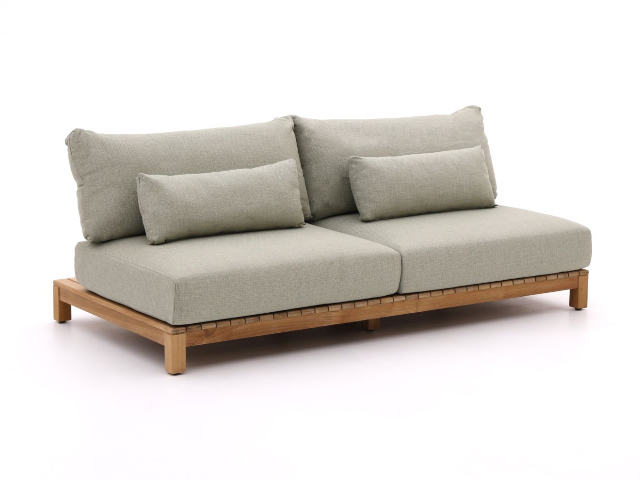 SUNS SUNS Portofino lounge tuinbank 2-zits links/rechts 214cm - Laagste prijsgarantie! - Bruin