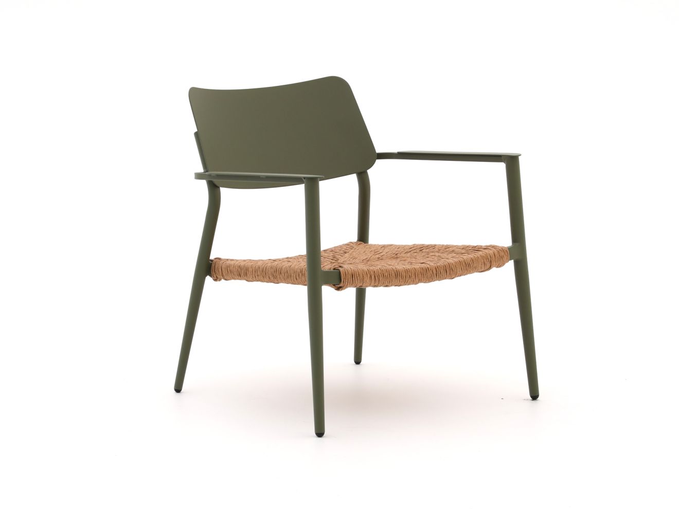 Bellagio Cino lounge tuinstoel stapelbaar - Laagste prijsgarantie! - Groen