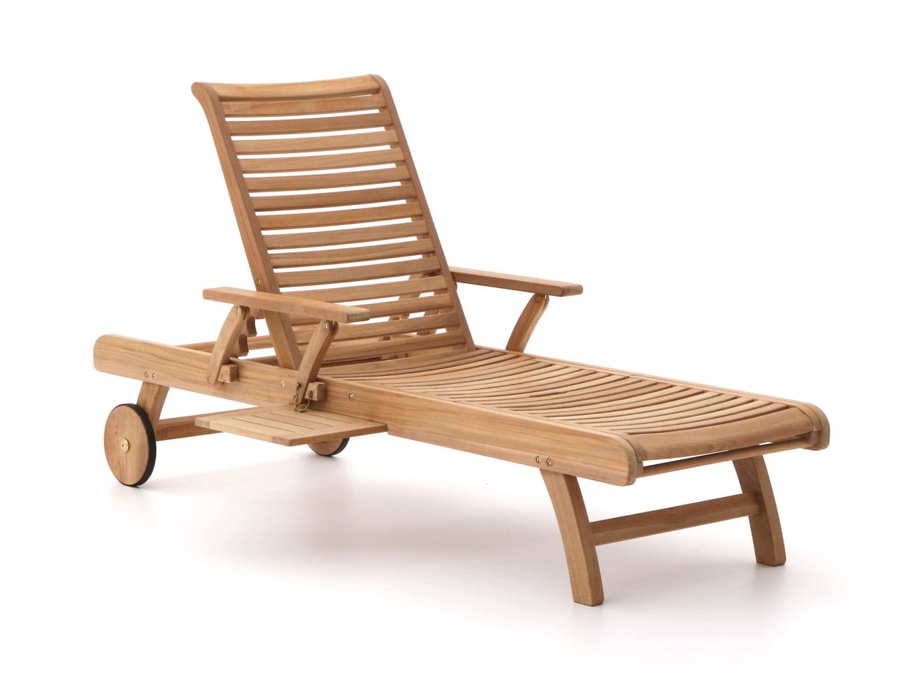 Sunyard Derby ligbed met wiel - Laagste prijsgarantie! - Bruin