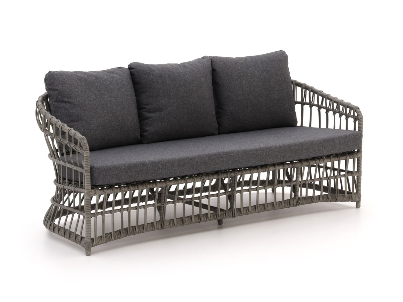 Intenso Cameri lounge tuinbank 3-zits 178cm - Laagste prijsgarantie! - Grijs